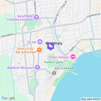 Abbázia Club Hotel Kék a térképen