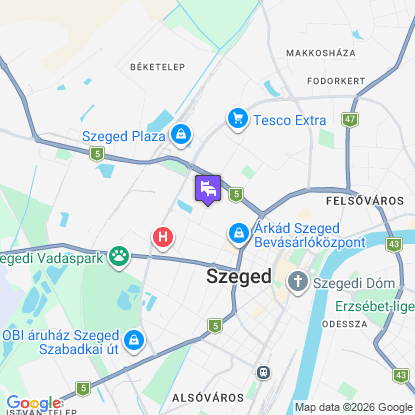 Tisza Alfa Hotel a t�rk�pen