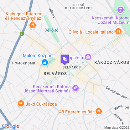 Aranyhomok Business & Wellness Hotel a térképen