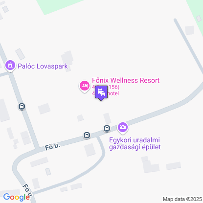 Főnix Wellness Resort a térképen