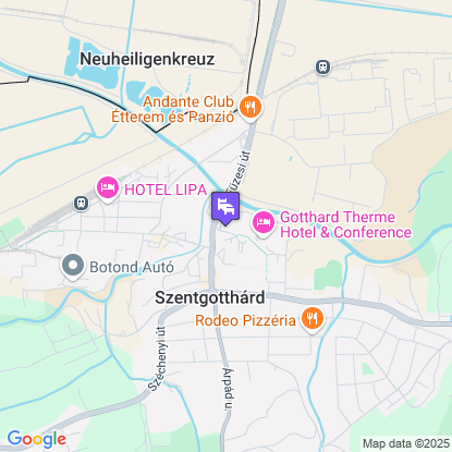 Gotthard Therme Hotel & Conference a térképen