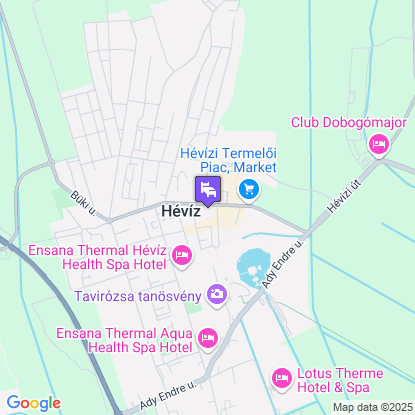 Palace Hotel  a térképen