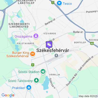 Hotel Platn Szkesfehrvr a trkpen