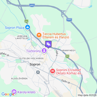 Sopron Hotel a t�rk�pen