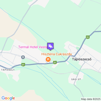 Termál Hotel Vesta a térképen