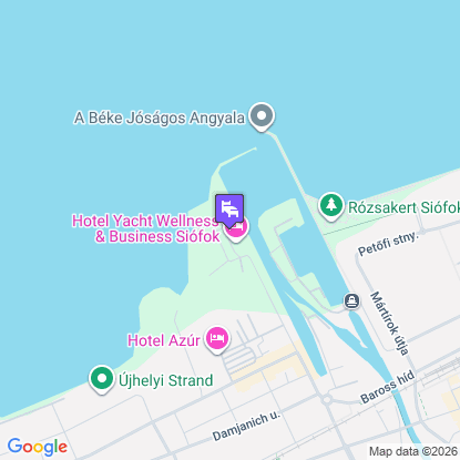 Hotel Yacht Wellness & Business a térképen