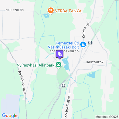 Hunguest Hotel Sóstó a térképen