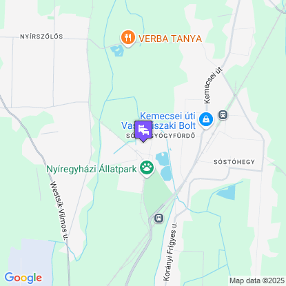 Park Hotel Sóstó a térképen