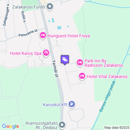 Park Inn by Radisson Zalakaros Resort & Spa a térképen