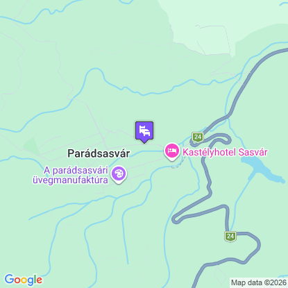 Szent Hubertus Panzió a térképen