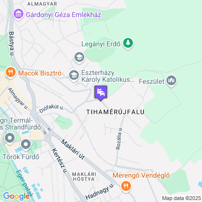 Szent István Hotel a térképen