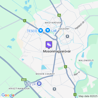 Aqua Hotel Termál a térképen