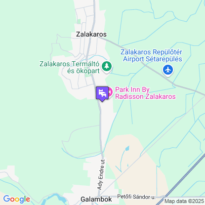 Belenus Thermalhotel Superior a térképen