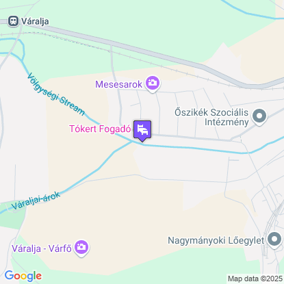 Tókert Fogadó a térképen