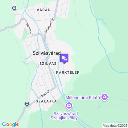 Villa Park Panzió a térképen