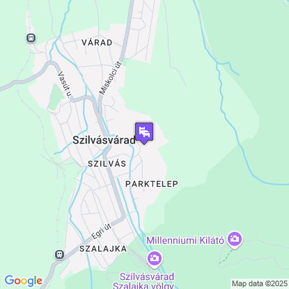 La Contessa Kastélyhotel a térképen